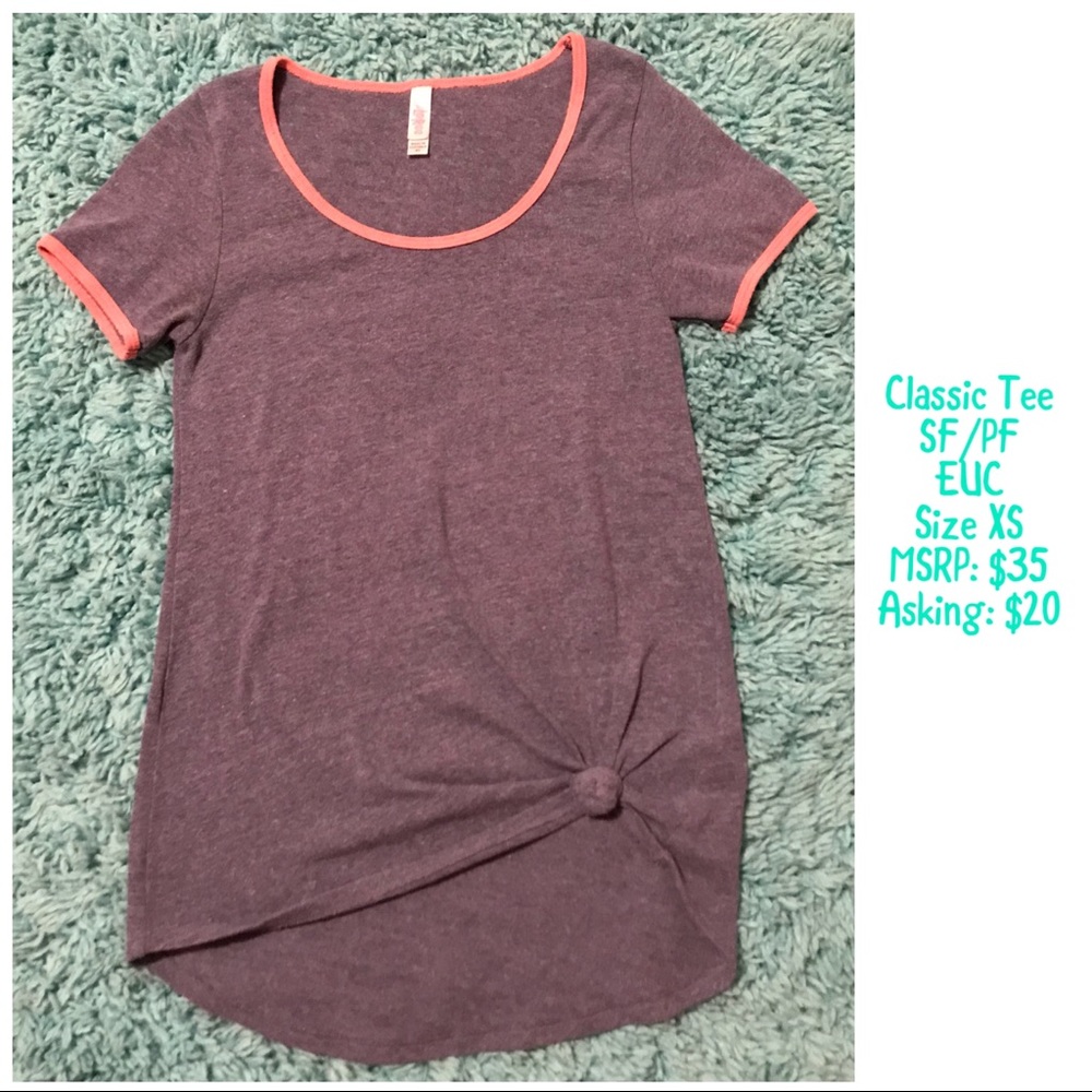 Classic tee size XS